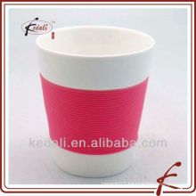 ceramic mug with silicon